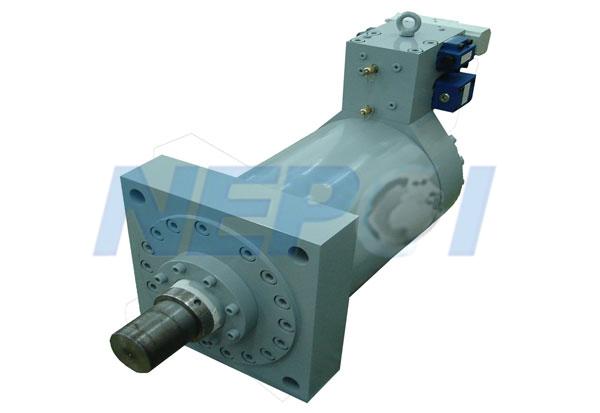 Continuous casting machine Dynamic Soft Reduction clamping the servo cylinder